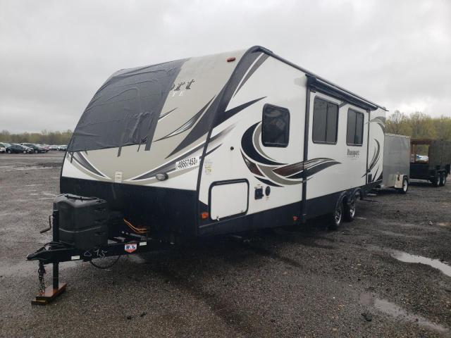 4YDT2672XJK415895 - 2018 PASSPORT TRAVELTRLR WHITE photo 2