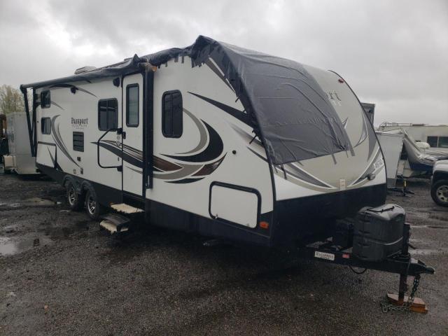 4YDT2672XJK415895 - 2018 PASSPORT TRAVELTRLR WHITE photo 9