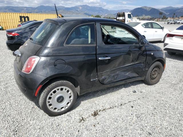 3C3CFFAR7DT531348 - 2013 FIAT 500 POP BLACK photo 3