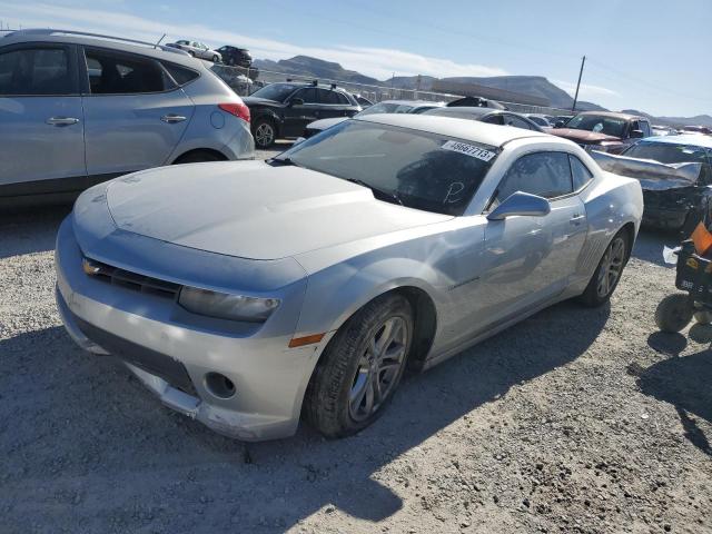 2G1FB1E31E9248423 - 2014 CHEVROLET CAMARO LT SILVER photo 1