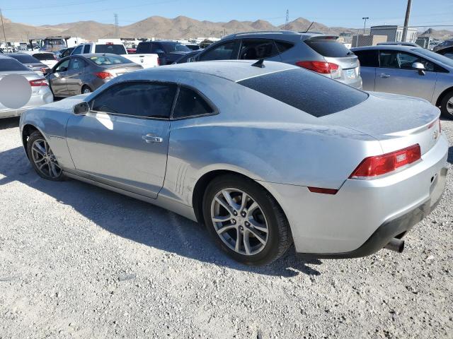 2G1FB1E31E9248423 - 2014 CHEVROLET CAMARO LT SILVER photo 2