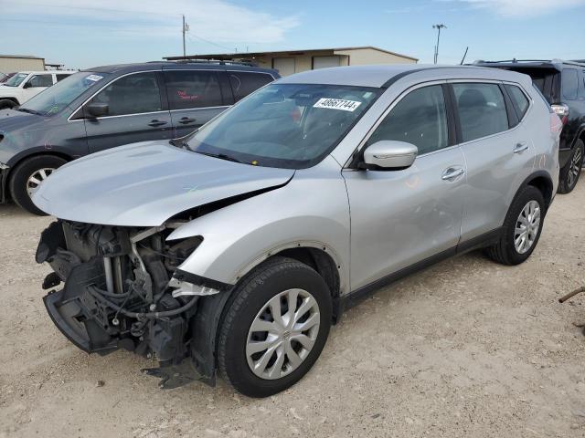 KNMAT2MV3FP591535 - 2015 NISSAN ROGUE S SILVER photo 1