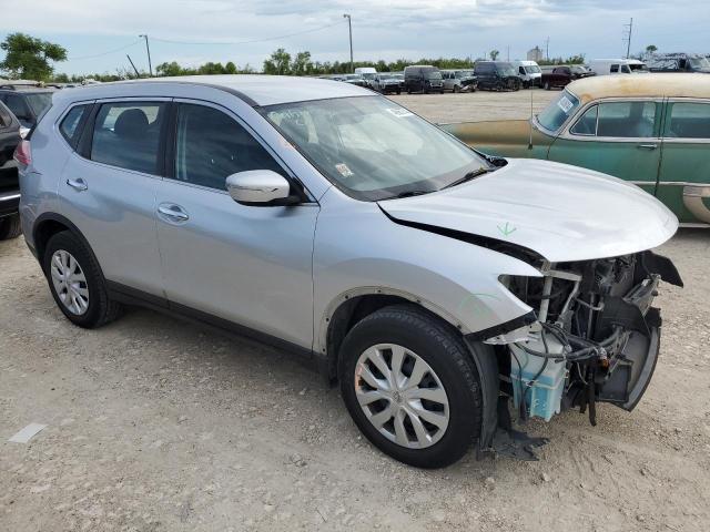 KNMAT2MV3FP591535 - 2015 NISSAN ROGUE S SILVER photo 4