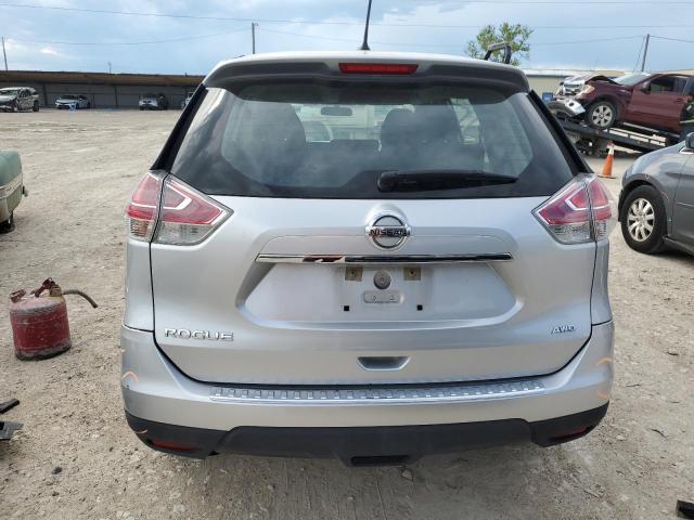 KNMAT2MV3FP591535 - 2015 NISSAN ROGUE S SILVER photo 6