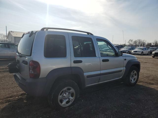 1J4GL48K43W733621 - 2003 JEEP LIBERTY SPORT SILVER photo 3