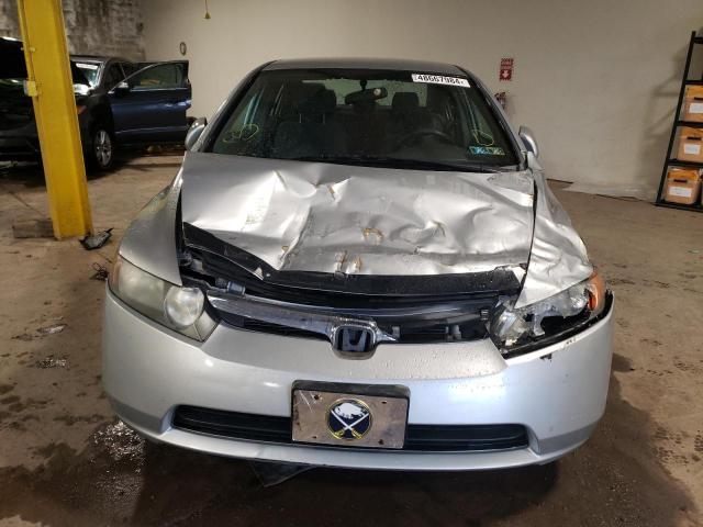 2HGFA16508H314384 - 2008 HONDA CIVIC LX SILVER photo 5