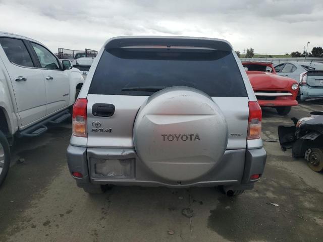 JTEHH20V520138019 - 2002 TOYOTA RAV4 SILVER photo 6