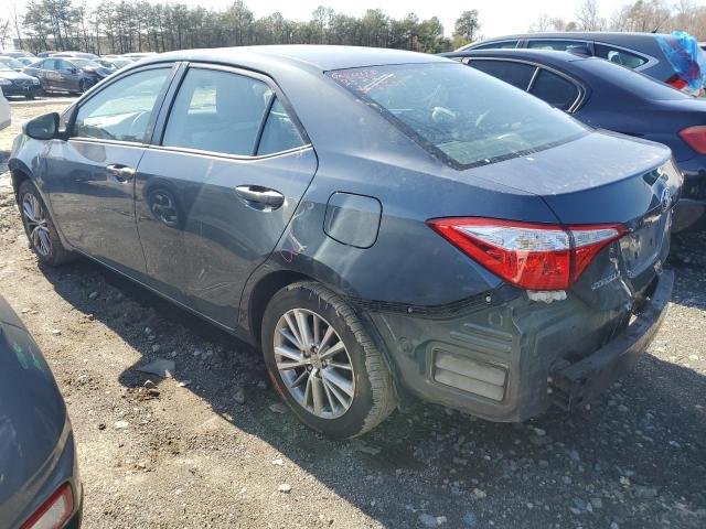 2T1BURHE6FC408146 - 2015 TOYOTA COROLLA L CHARCOAL photo 2