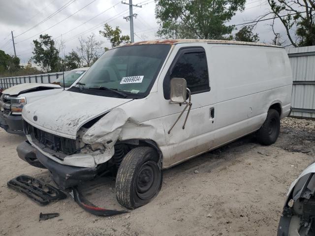 1FTNE24L71HA78947 - 2001 FORD ECONOLINE E250 VAN WHITE photo 1