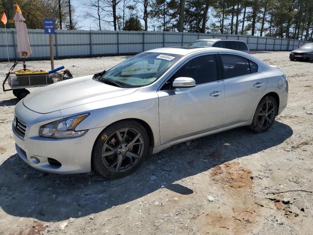 1N4AA5AP6DC828171 - 2013 NISSAN MAXIMA S SILVER photo 1