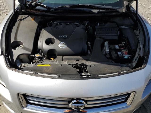 1N4AA5AP6DC828171 - 2013 NISSAN MAXIMA S SILVER photo 11