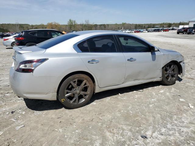 1N4AA5AP6DC828171 - 2013 NISSAN MAXIMA S SILVER photo 3