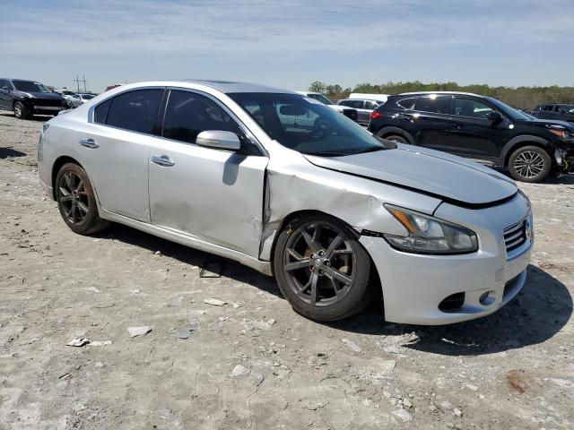 1N4AA5AP6DC828171 - 2013 NISSAN MAXIMA S SILVER photo 4