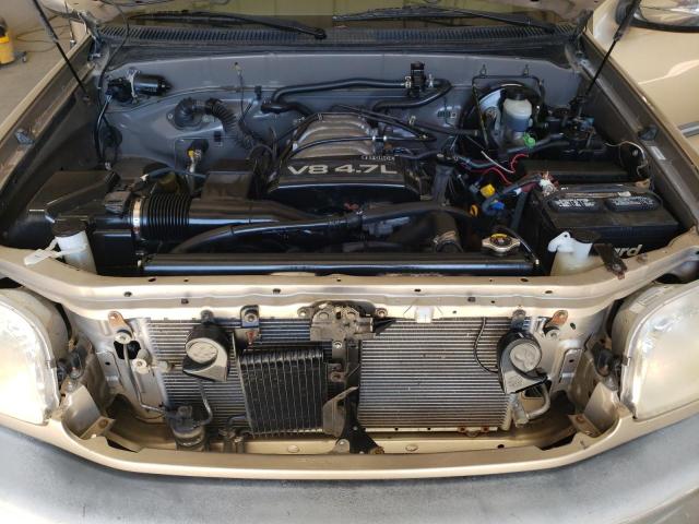 5TBBT44182S292242 - 2002 TOYOTA TUNDRA ACCESS CAB ბეჟი ფოტო 11