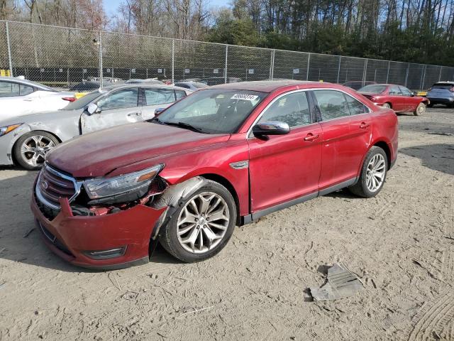 1FAHP2F8XDG208493 - 2013 FORD TAURUS LIMITED RED photo 1