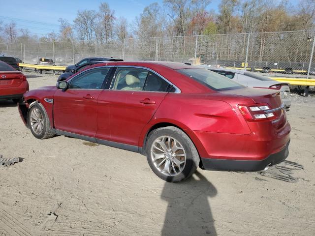 1FAHP2F8XDG208493 - 2013 FORD TAURUS LIMITED RED photo 2