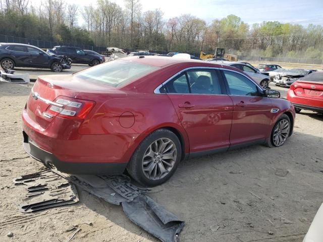 1FAHP2F8XDG208493 - 2013 FORD TAURUS LIMITED RED photo 3