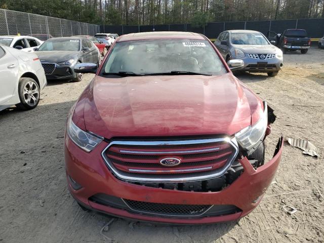 1FAHP2F8XDG208493 - 2013 FORD TAURUS LIMITED RED photo 5