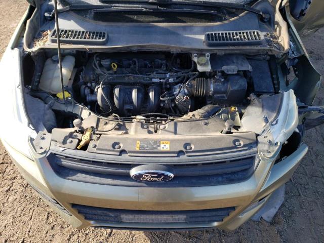 1FMCU0F7XDUB96206 - 2013 FORD ESCAPE S GREEN photo 11