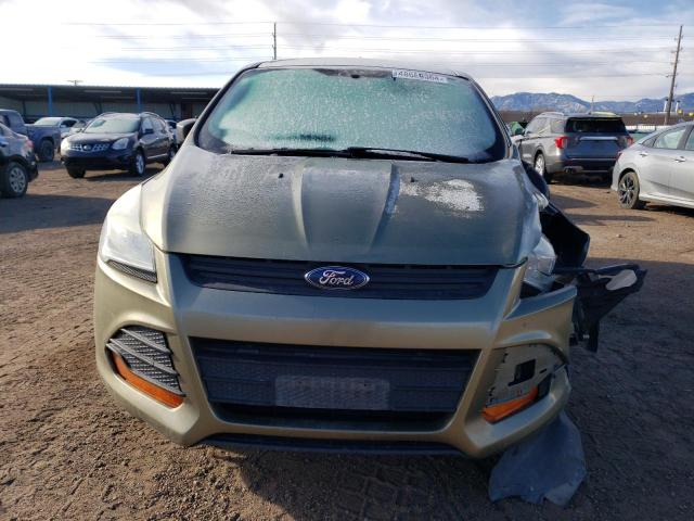 1FMCU0F7XDUB96206 - 2013 FORD ESCAPE S GREEN photo 5