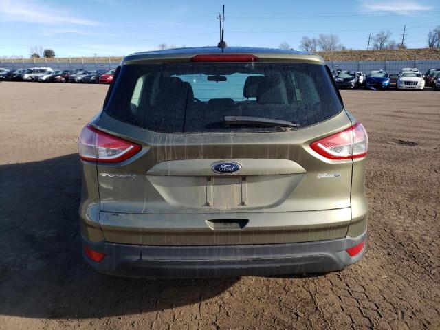 1FMCU0F7XDUB96206 - 2013 FORD ESCAPE S GREEN photo 6