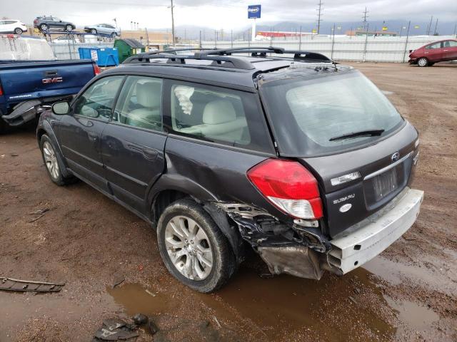 4S4BP61C687318008 - 2008 SUBARU OUTBACK 2.5I GRAY photo 2