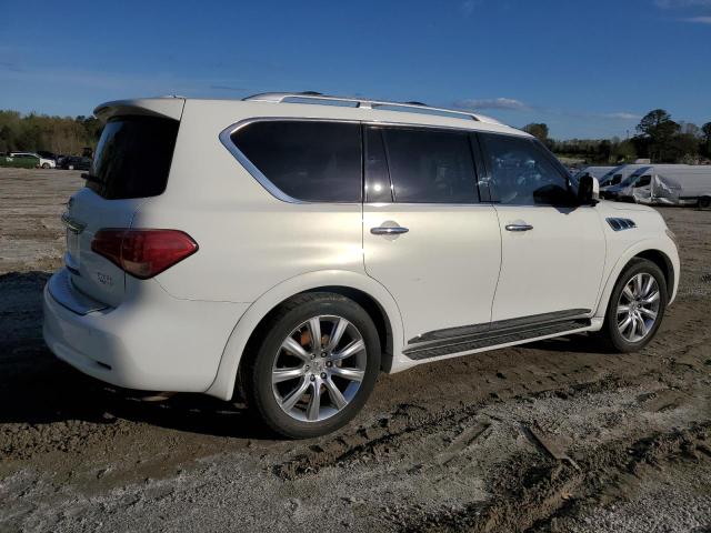 JN8AZ2NE5C9020145 - 2012 INFINITI QX56 WHITE photo 3