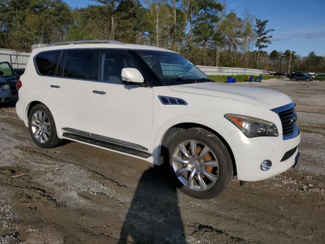 JN8AZ2NE5C9020145 - 2012 INFINITI QX56 WHITE photo 4