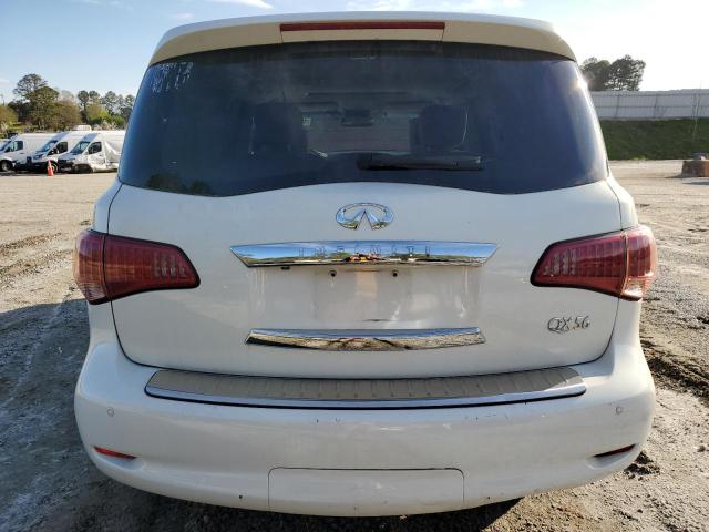 JN8AZ2NE5C9020145 - 2012 INFINITI QX56 WHITE photo 6