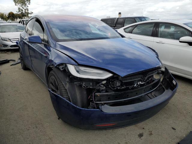 5YJXCBE2XKF192723 - 2019 TESLA MODEL X BLUE photo 4