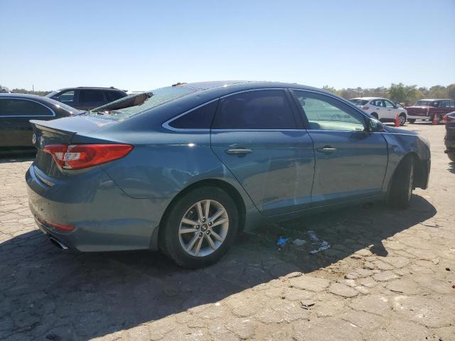 5NPE24AF1FH105846 - 2015 HYUNDAI SONATA SE BLUE photo 3