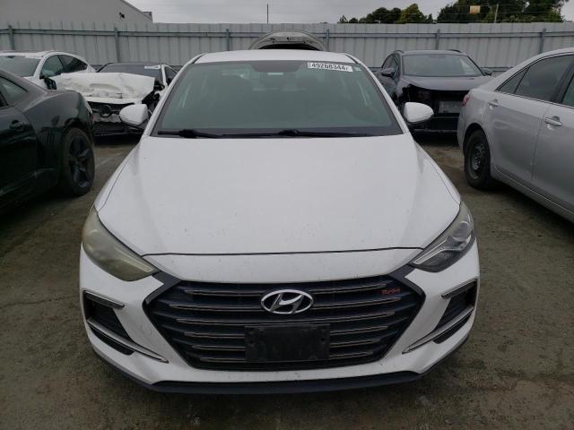 KMHD04LB1HU360111 - 2017 HYUNDAI ELANTRA SPORT WHITE photo 5