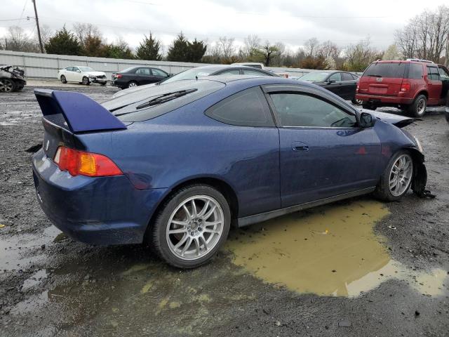 JH4DC54823C012254 - 2003 ACURA RSX BLUE photo 3