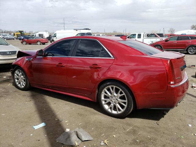 1G6DG5E55C0149848 - 2012 CADILLAC CTS LUXURY COLLECTION RED photo 2