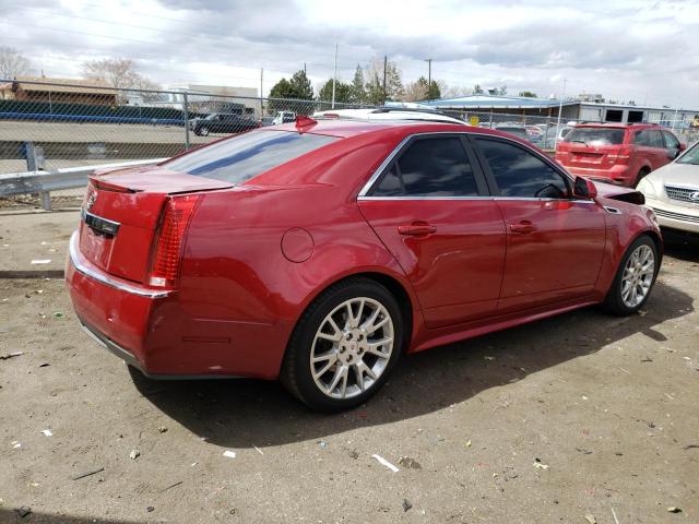 1G6DG5E55C0149848 - 2012 CADILLAC CTS LUXURY COLLECTION RED photo 3