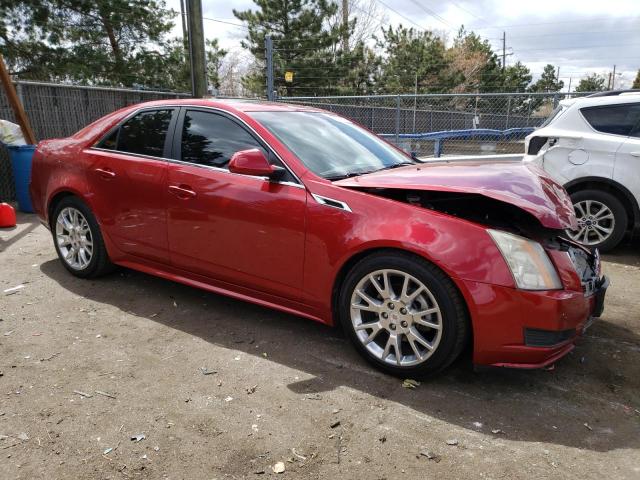 1G6DG5E55C0149848 - 2012 CADILLAC CTS LUXURY COLLECTION RED photo 4