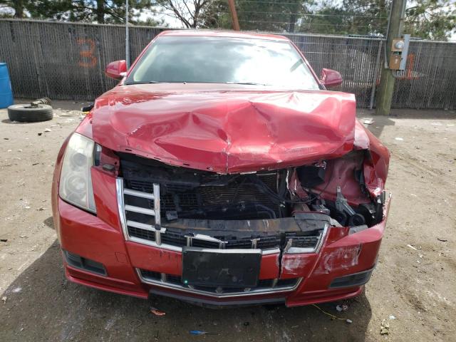 1G6DG5E55C0149848 - 2012 CADILLAC CTS LUXURY COLLECTION RED photo 5