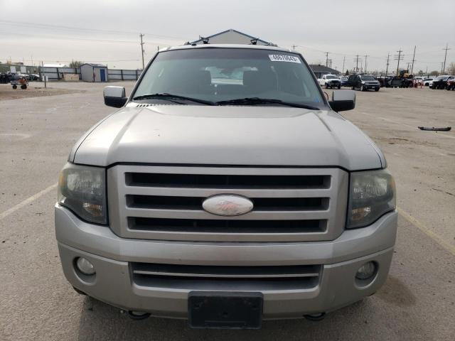 1FMFK20598LA14741 - 2008 FORD EXPEDITION EL LIMITED SILVER photo 5