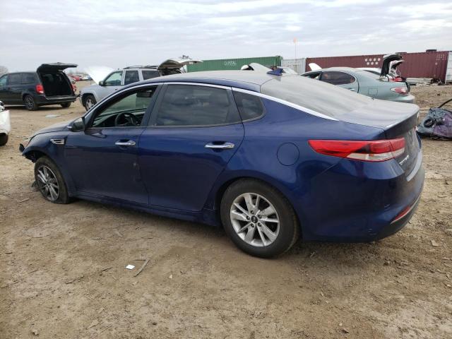 5XXGT4L30HG144192 - 2017 KIA OPTIMA LX BLUE photo 2