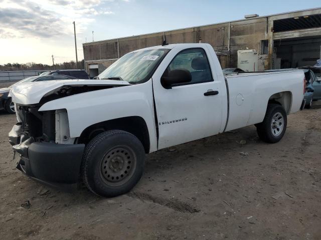 1GCEC14X38Z155448 - 2008 CHEVROLET SILVERADO C1500 WHITE photo 1