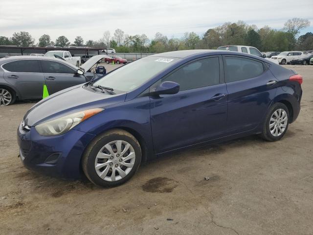 5NPDH4AE8BH030574 - 2011 HYUNDAI ELANTRA GLS BLUE photo 1