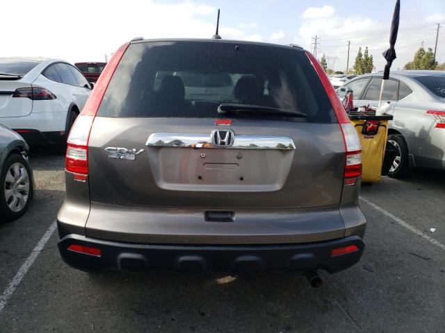 5J6RE38729L005038 - 2009 HONDA CR-V EXL BROWN photo 6