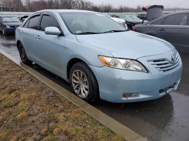 4T1BE46K57U721231 - 2007 TOYOTA CAMRY CE BLUE photo 4