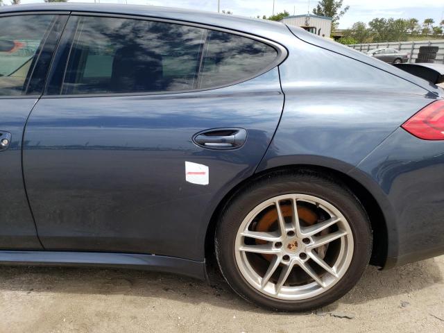 WP0AA2A71EL009790 - 2014 PORSCHE PANAMERA 2 BLUE photo 12