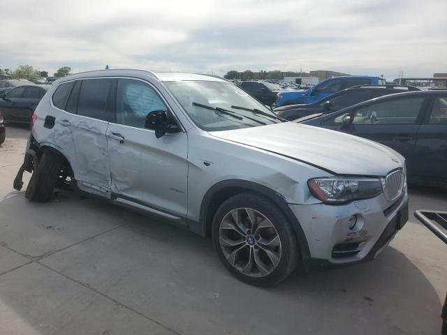 5UXWZ7C57H0U44938 - 2017 BMW X3 SDRIVE28I SILVER photo 4