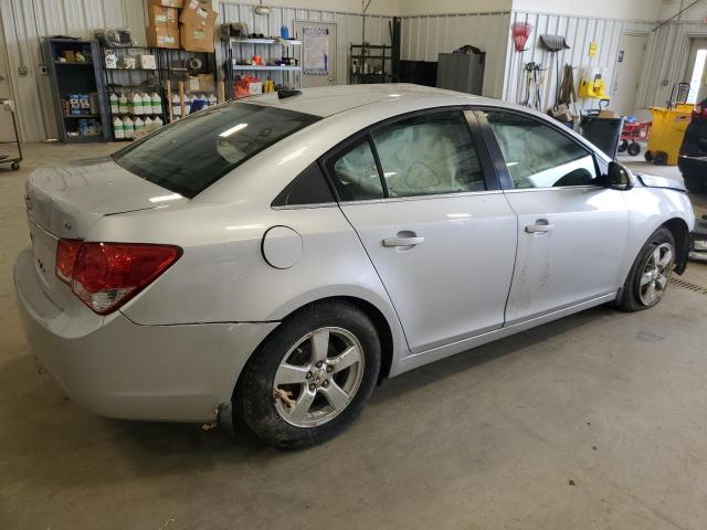 1G1PC5SB0E7487709 - 2014 CHEVROLET CRUZE LT SILVER photo 3