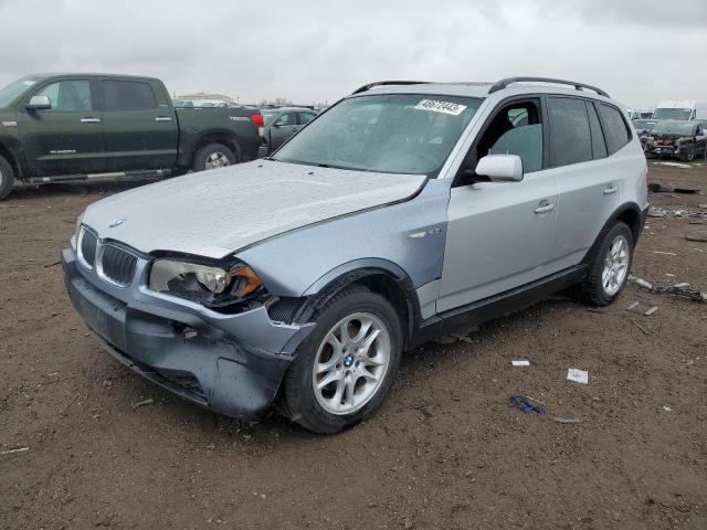 WBXPA73464WB20493 - 2004 BMW X3 2.5I SILVER photo 1