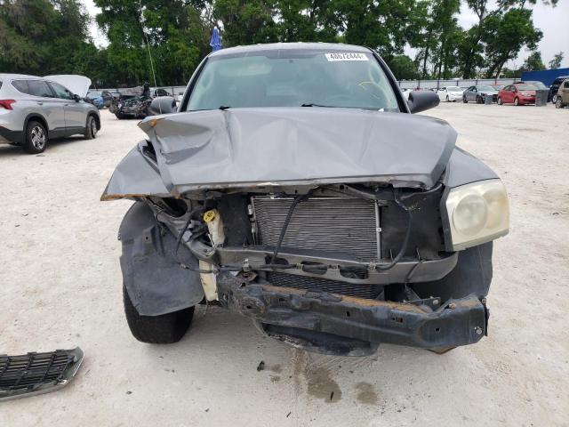 1D7HE22KX5S341342 - 2005 DODGE DAKOTA ST GRAY photo 5