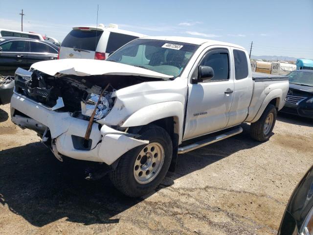 5TFTU4GN0DX047620 - 2013 TOYOTA TACOMA PRERUNNER ACCESS CAB WHITE photo 1