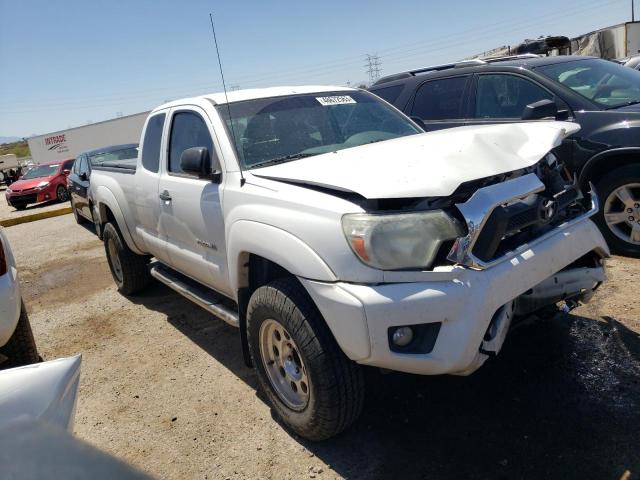 5TFTU4GN0DX047620 - 2013 TOYOTA TACOMA PRERUNNER ACCESS CAB WHITE photo 4